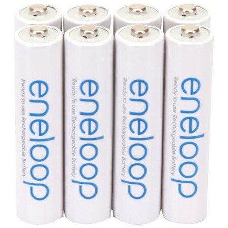 Panasonic Panasonic Bk-4mcca8ba Eneloop- r Batteries - aaa; 8 Pk BK-4MCCA8BA